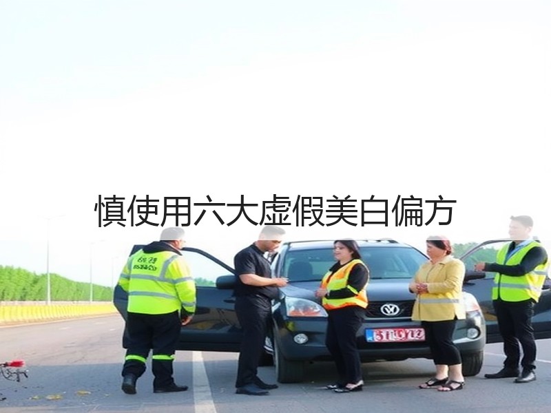 慎使用六大虚假美白偏方