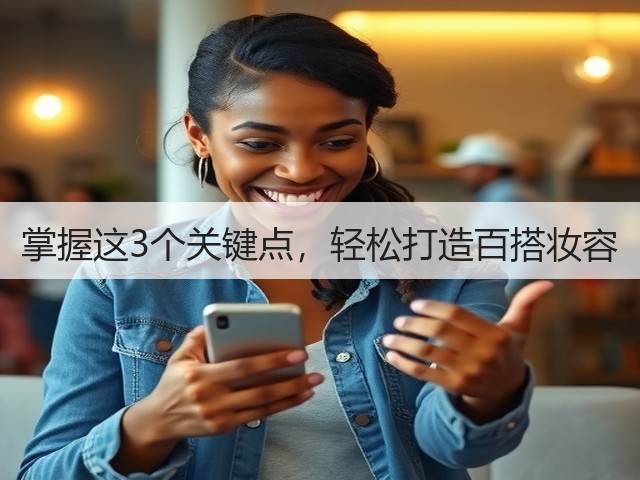 掌握这3个关键点,轻松打造百搭妆容(图1) 掌握这3个关键点,轻松打造百搭妆容(图1)