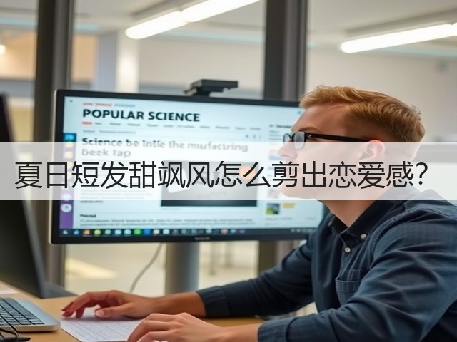 夏日短发甜飒风怎么剪出恋爱感？(图2)