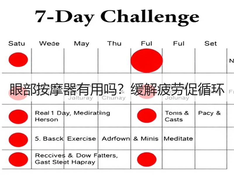 眼部按摩器有用吗？缓解疲劳促循环