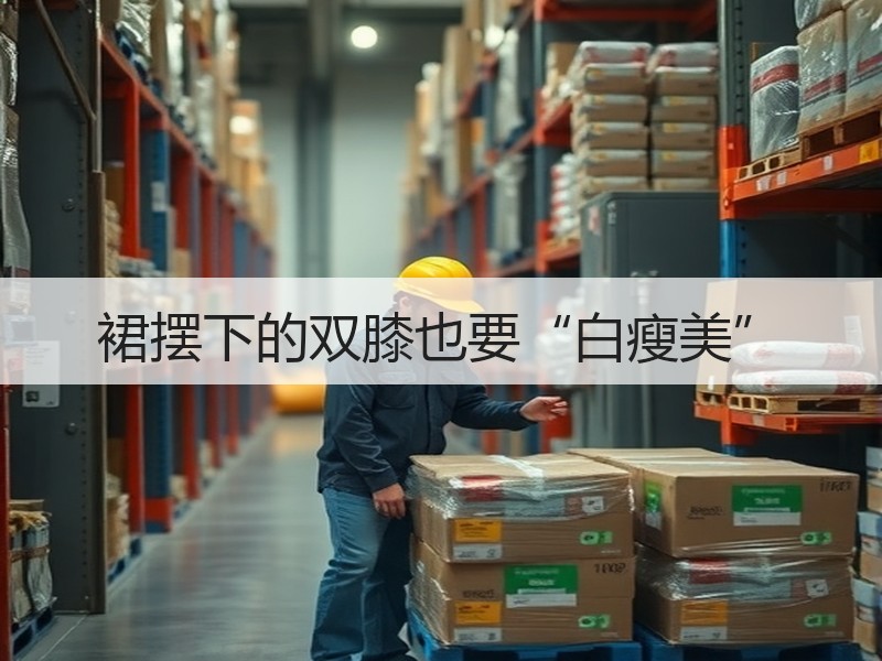 裙摆下的双膝也要“白瘦美”
