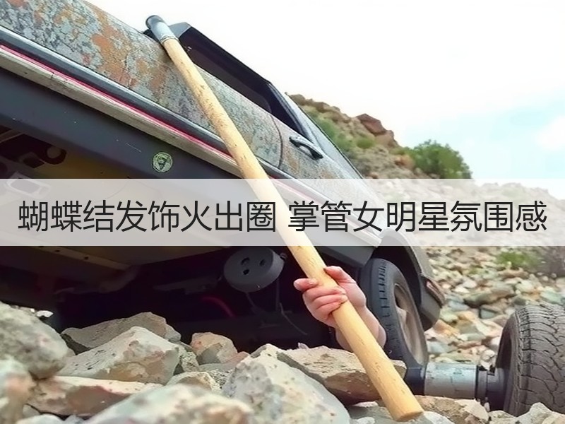 蝴蝶结发饰火出圈 掌管女明星氛围感