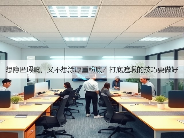 想隐匿瑕疵,又不想涂厚重粉底?打底遮瑕的技巧要做好(图1) 想隐匿瑕疵,又不想涂厚重粉底?打底遮瑕的技巧要做好(图1)