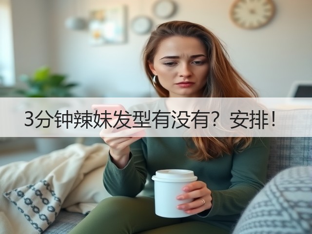 3分钟辣妹发型有没有?安排!(图2) 3分钟辣妹发型有没有?安排!(图2)