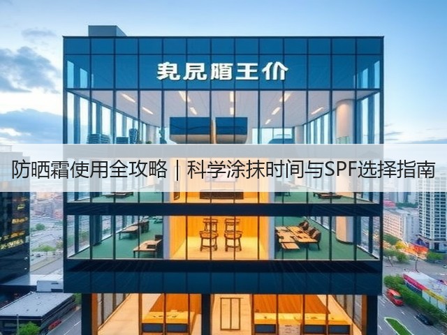 防晒霜使用全攻略|科学涂抹时间与SPF选择指南(图1) 防晒霜使用全攻略|科学涂抹时间与SPF选择指南(图1)