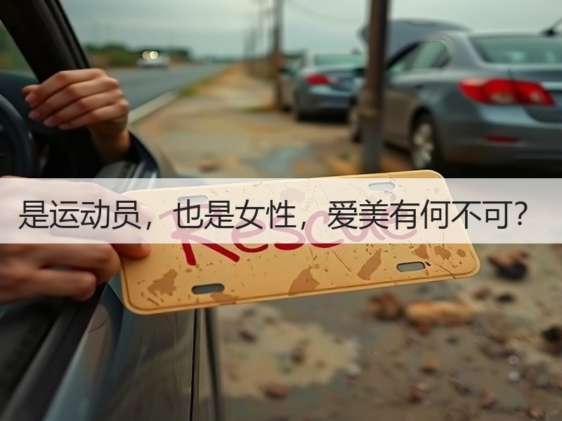 是运动员，也是女性，爱美有何不可？