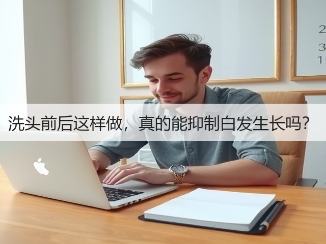 洗头前后这样做,真的能抑制白发生长吗?(图2) 洗头前后这样做,真的能抑制白发生长吗?(图2)