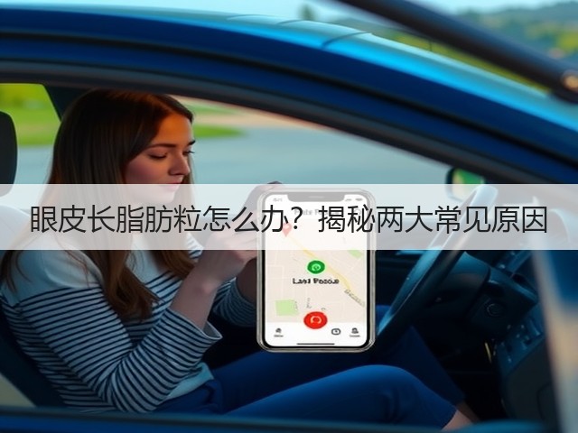 眼皮长脂肪粒怎么办?揭秘两大常见原因(图3) 眼皮长脂肪粒怎么办?揭秘两大常见原因(图3)