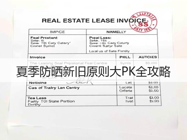 夏季防晒新旧原则大PK全攻略(图1) 夏季防晒新旧原则大PK全攻略(图1)