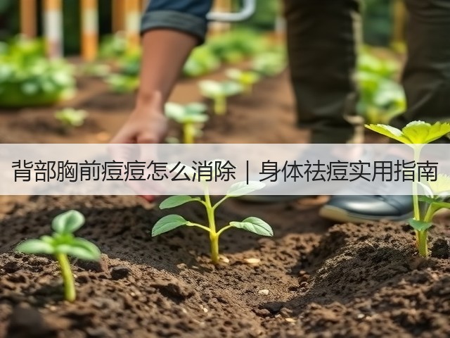 背部胸前痘痘怎么消除｜身体祛痘实用指南(图2)