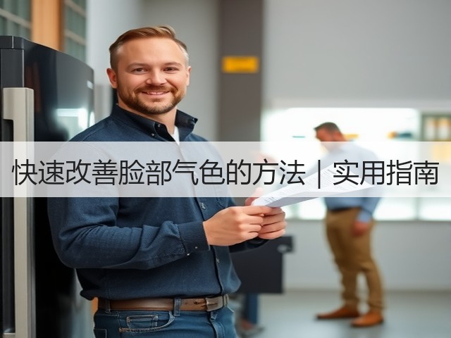 快速改善脸部气色的方法|实用指南(图1) 快速改善脸部气色的方法|实用指南(图1)
