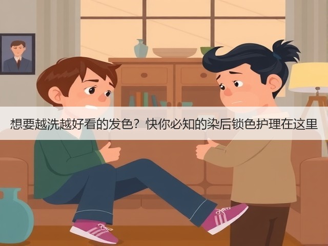想要越洗越好看的发色？快你必知的染后锁色护理在这里(图3)