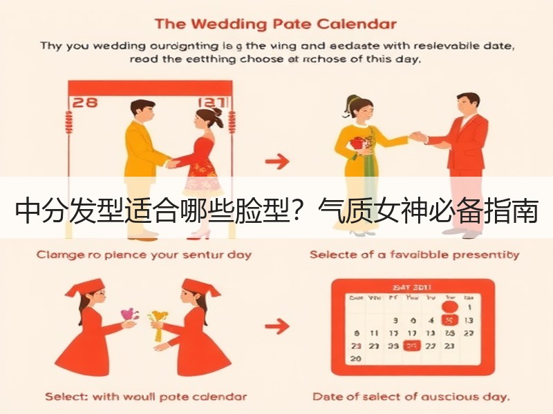 中分发型适合哪些脸型？气质女神必备指南