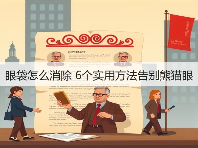 眼袋怎么消除 6个实用方法告别熊猫眼(图1) 眼袋怎么消除 6个实用方法告别熊猫眼(图1)