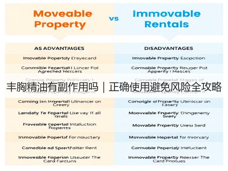 丰胸精油有副作用吗｜正确使用避免风险全攻略