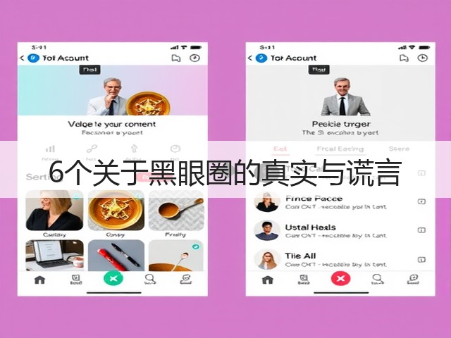 6个关于黑眼圈的真实与谎言(图1)