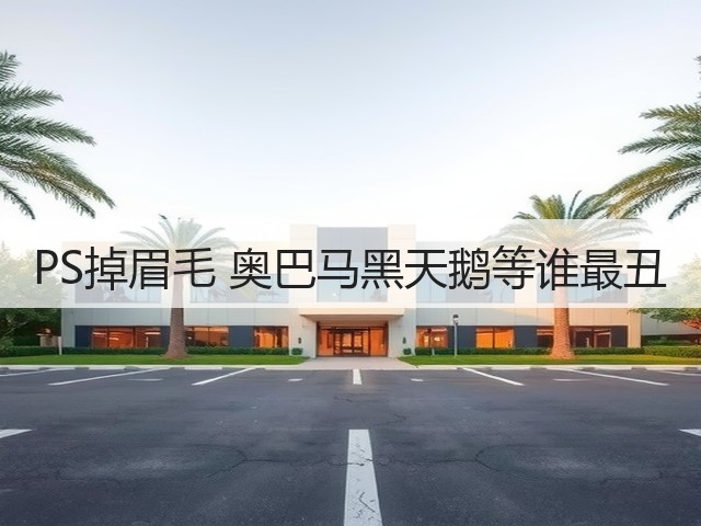 PS掉眉毛 奥巴马黑天鹅等谁最丑(图2) PS掉眉毛 奥巴马黑天鹅等谁最丑(图2)