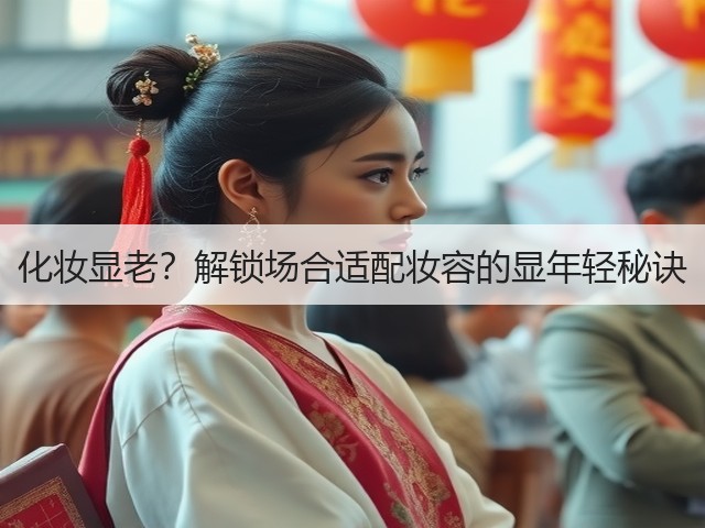 化妆显老？解锁场合适配妆容的显年轻秘诀(图1)