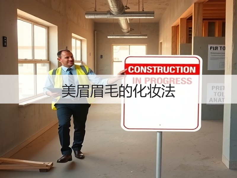 美眉眉毛的化妆法