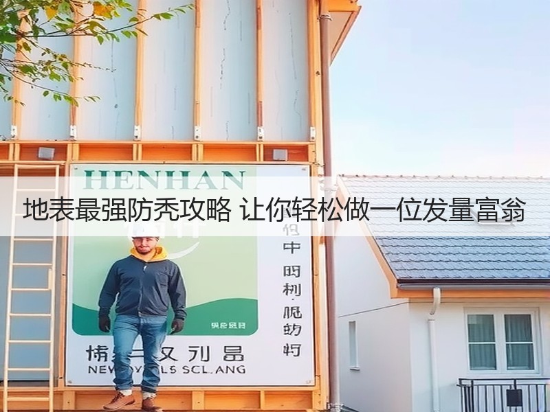 地表最强防秃攻略 让你轻松做一位发量富翁
