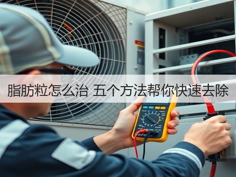 脂肪粒怎么治 五个方法帮你快速去除