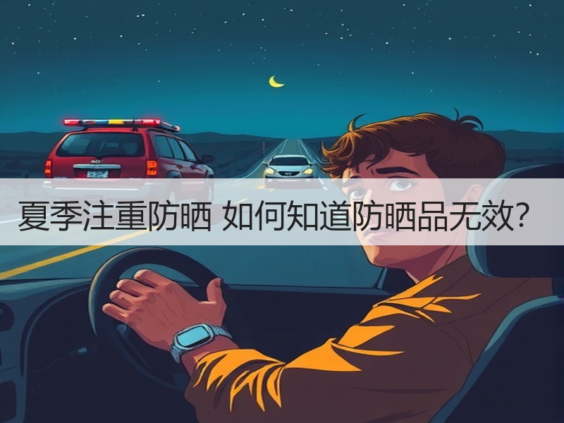 夏季注重防晒 如何知道防晒品无效？