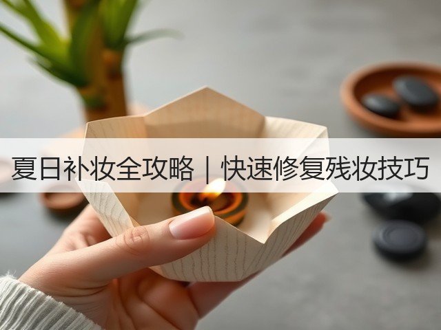 夏日补妆全攻略|快速修复残妆技巧(图2) 夏日补妆全攻略|快速修复残妆技巧(图2)