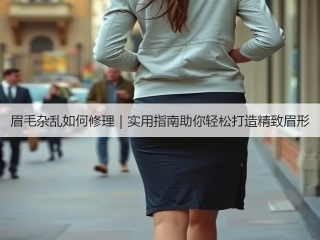 眉毛杂乱如何修理｜实用指南助你轻松打造精致眉形(图2)