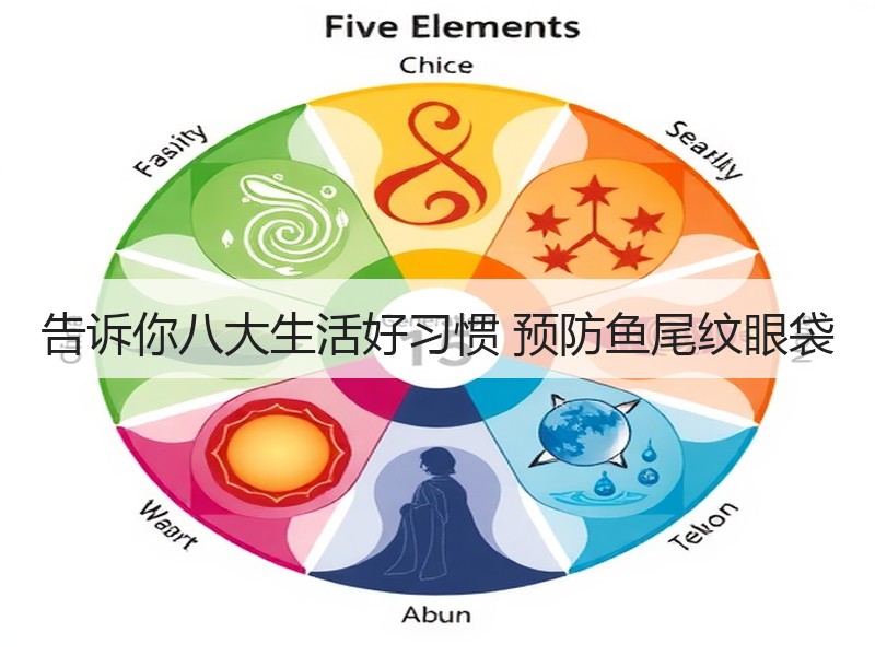 告诉你八大生活好习惯 预防鱼尾纹眼袋