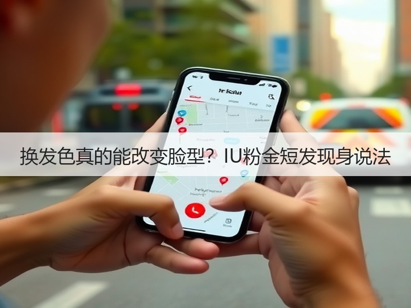 换发色真的能改变脸型？IU粉金短发现身说法