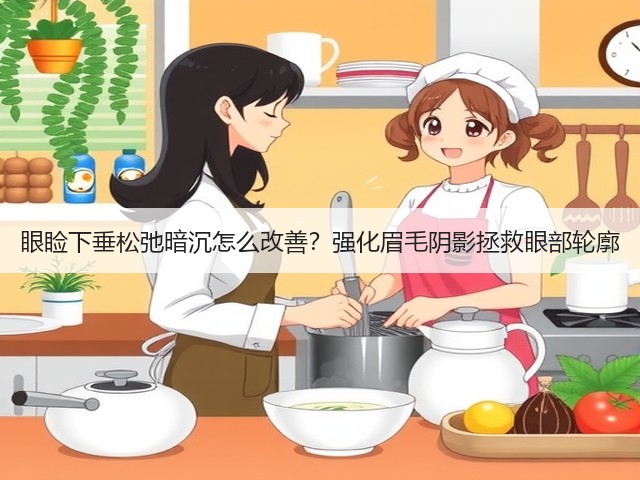 眼睑下垂松弛暗沉怎么改善?强化眉毛阴影拯救眼部轮廓(图2) 眼睑下垂松弛暗沉怎么改善?强化眉毛阴影拯救眼部轮廓(图2)