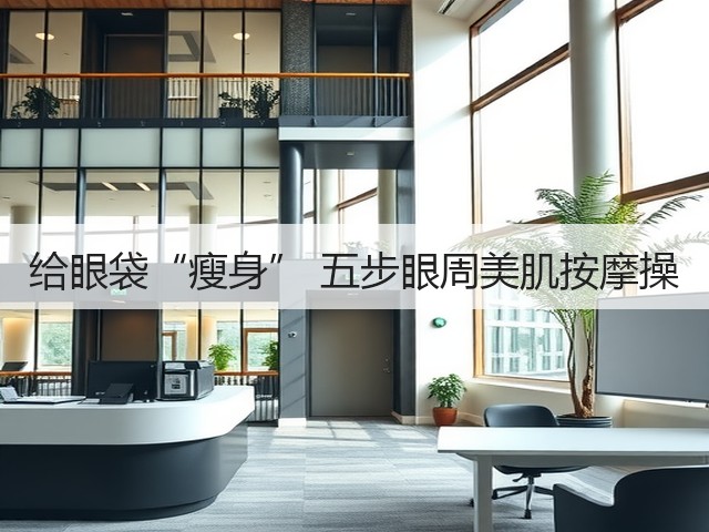 给眼袋“瘦身” 五步眼周美肌按摩操(图2) 给眼袋“瘦身” 五步眼周美肌按摩操(图2)