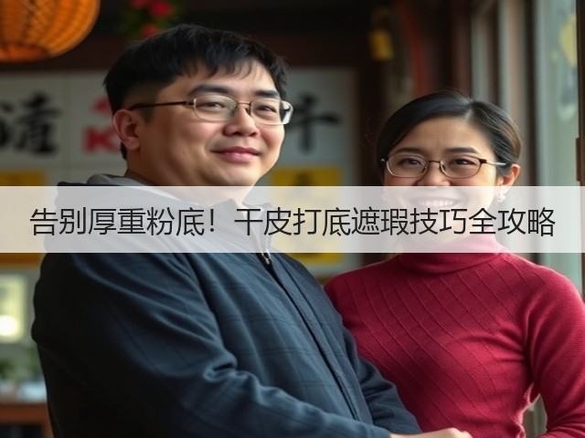 告别厚重粉底！干皮打底遮瑕技巧全攻略(图3)