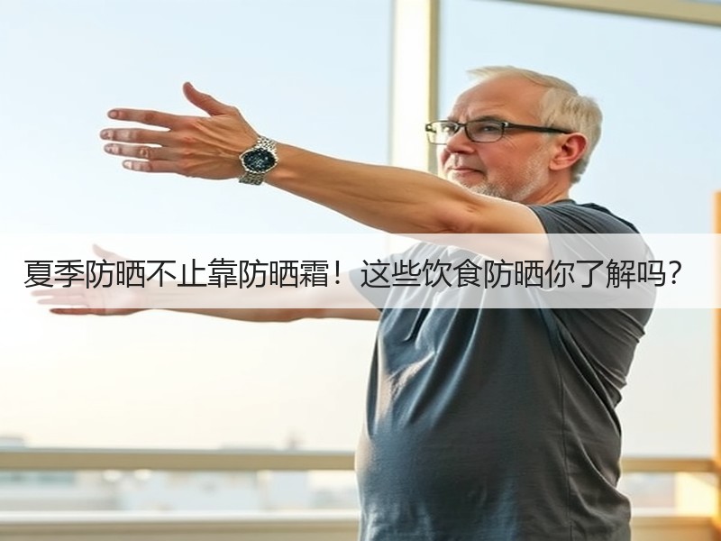 夏季防晒不止靠防晒霜！这些饮食防晒你了解吗？