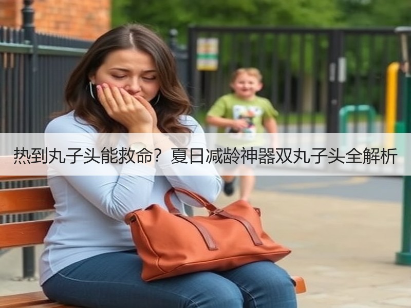 热到丸子头能救命？夏日减龄神器双丸子头全解析