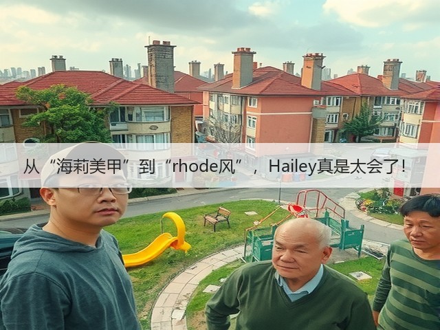 从“海莉美甲”到“rhode风”，Hailey真是太会了！(图1)