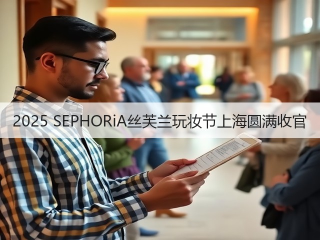 2025 SEPHORiA丝芙兰玩妆节上海圆满收官(图3) 2025 SEPHORiA丝芙兰玩妆节上海圆满收官(图3)