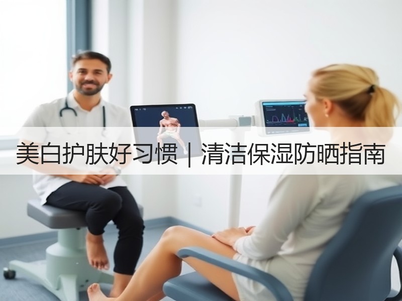 美白护肤好习惯｜清洁保湿防晒指南