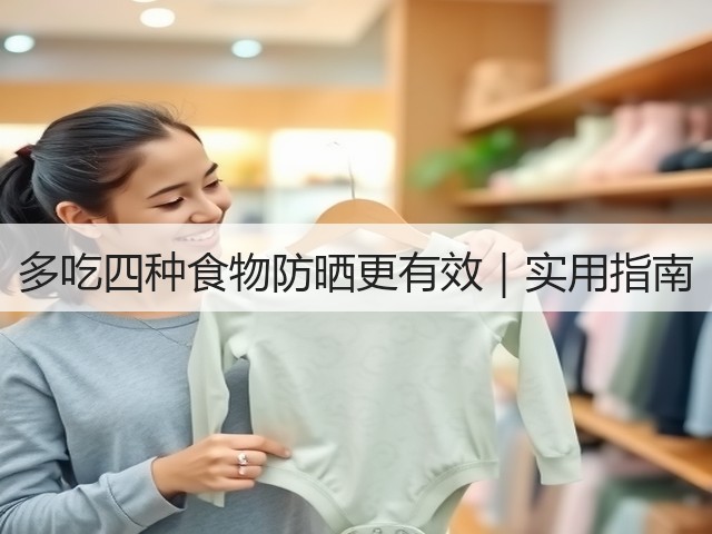多吃四种食物防晒更有效｜实用指南(图2)
