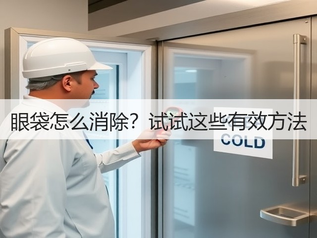 眼袋怎么消除？试试这些有效方法(图3)