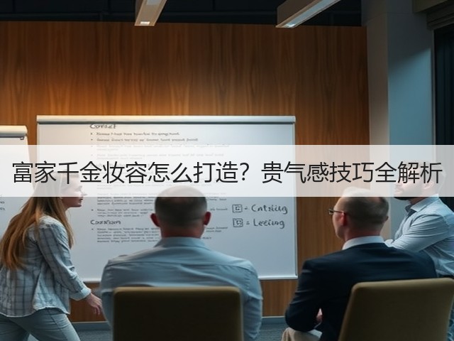富家千金妆容怎么打造?贵气感技巧全解析(图3) 富家千金妆容怎么打造?贵气感技巧全解析(图3)