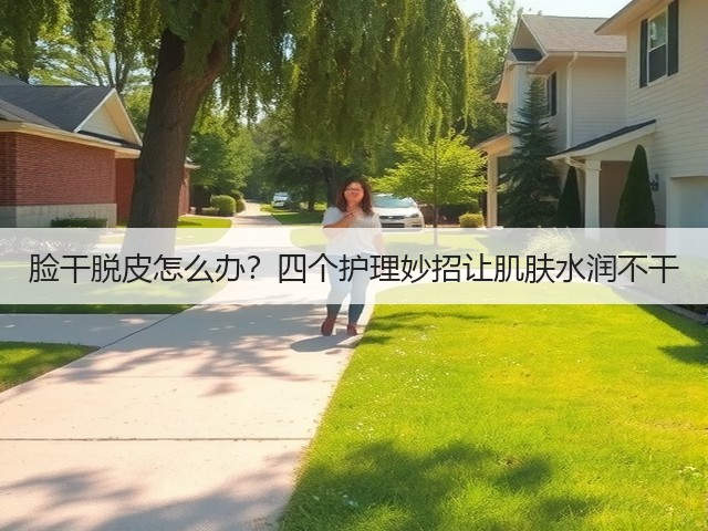 脸干脱皮怎么办？四个护理妙招让肌肤水润不干(图1)