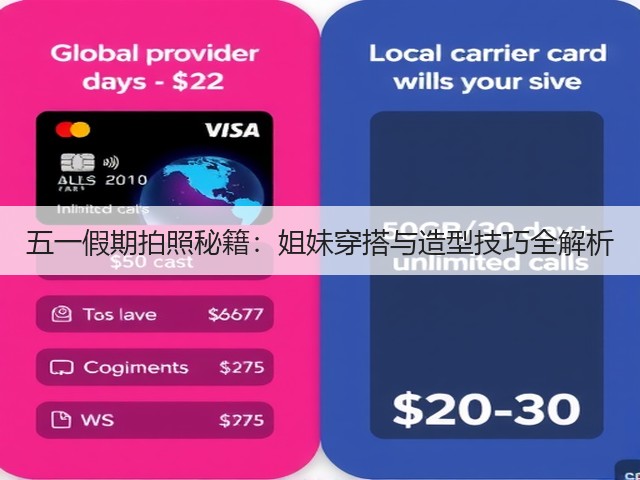 五一假期拍照秘籍:姐妹穿搭与造型技巧全解析(图3) 五一假期拍照秘籍:姐妹穿搭与造型技巧全解析(图3)