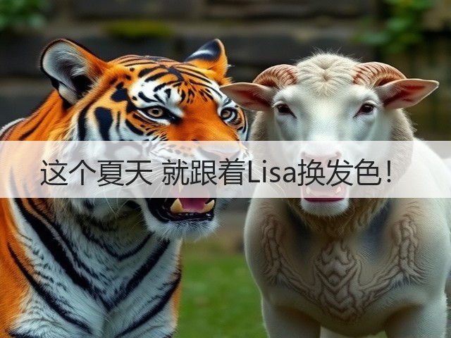 这个夏天 就跟着Lisa换发色！(图1)