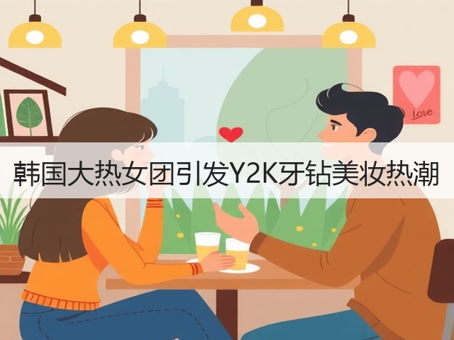 韩国大热女团引发Y2K牙钻美妆热潮(图3) 韩国大热女团引发Y2K牙钻美妆热潮(图3)