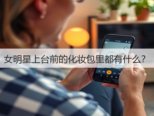 女明星上台前的化妆包里都有什么?(图2) 女明星上台前的化妆包里都有什么?(图2)