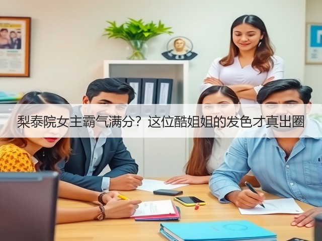 梨泰院女主霸气满分?这位酷姐姐的发色才真出圈(图3) 梨泰院女主霸气满分?这位酷姐姐的发色才真出圈(图3)
