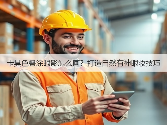 卡其色叠涂眼影怎么画?打造自然有神眼妆技巧(图2) 卡其色叠涂眼影怎么画?打造自然有神眼妆技巧(图2)
