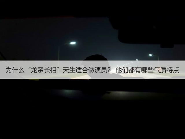 为什么“龙系长相”天生适合做演员？ 他们都有哪些气质特点(图3)