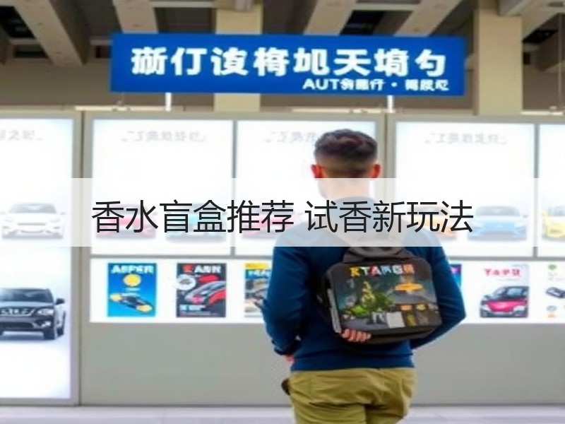 香水盲盒推荐 试香新玩法